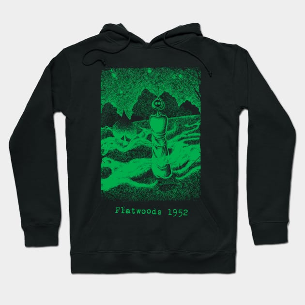 The Flatwoods monster Hoodie by haunteddata
